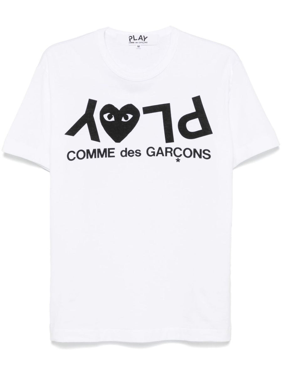 Comme Des Garcons Cotton T Shirt Unisex Luxury Topwear 100 Percent Cotton Lightweight Jersey Versatile