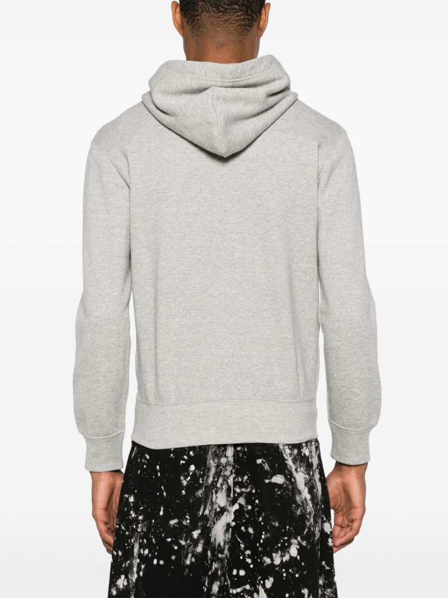 Comme Des Garcons Cotton Zipped Hoodie For Men Premium Minimalist Layering Essential