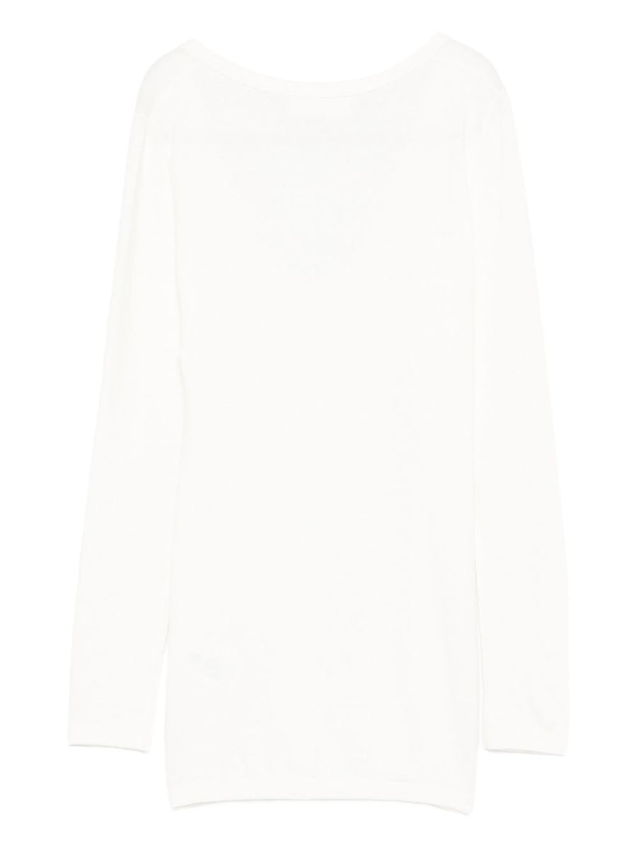 Lisa Yang Amalea Cotton Cashmere Sweater For Women, Breathable Year Round Knit, Scoop Neck