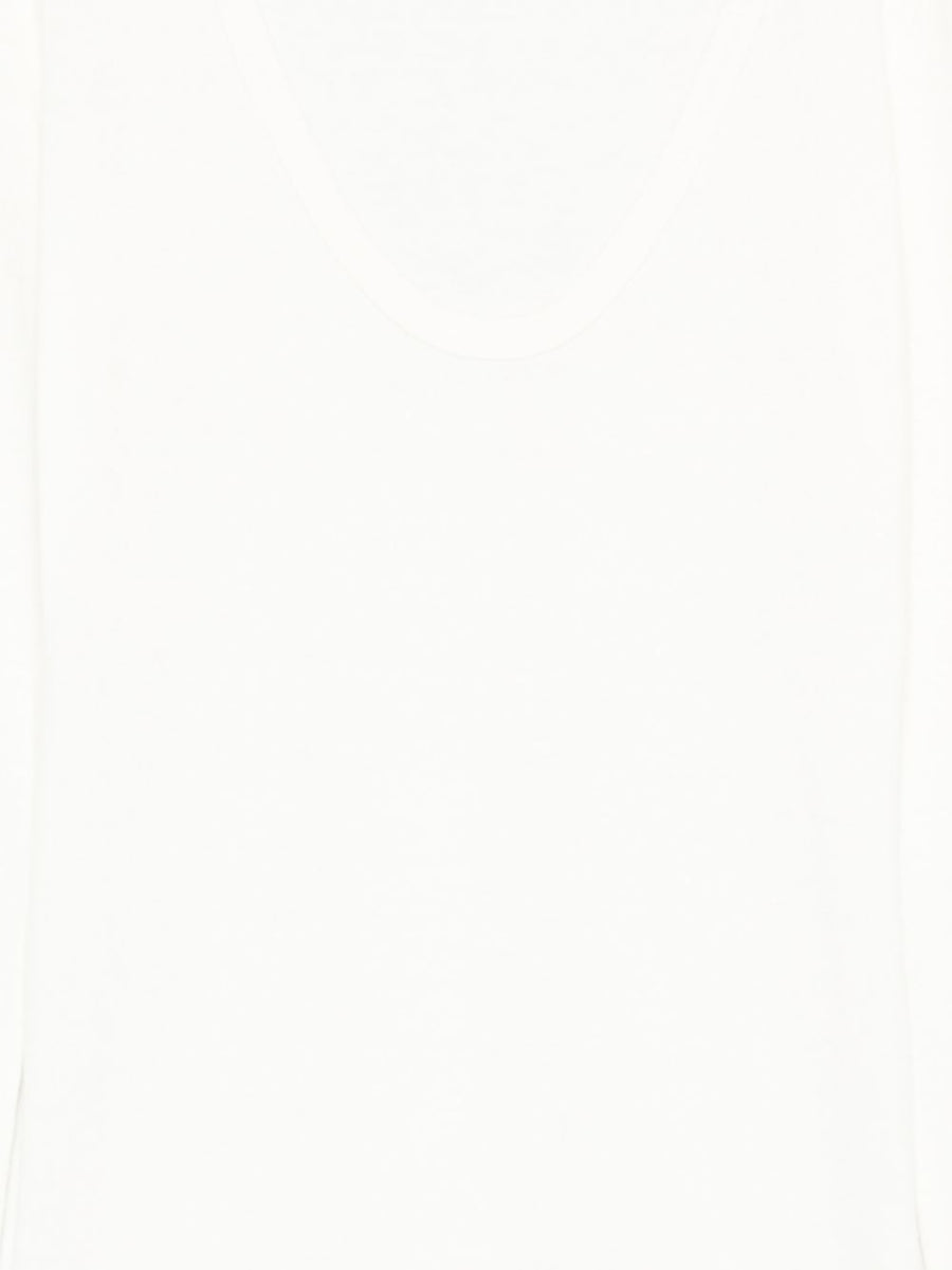 Lisa Yang Amalea Cotton Cashmere Sweater For Women, Breathable Year Round Knit, Scoop Neck