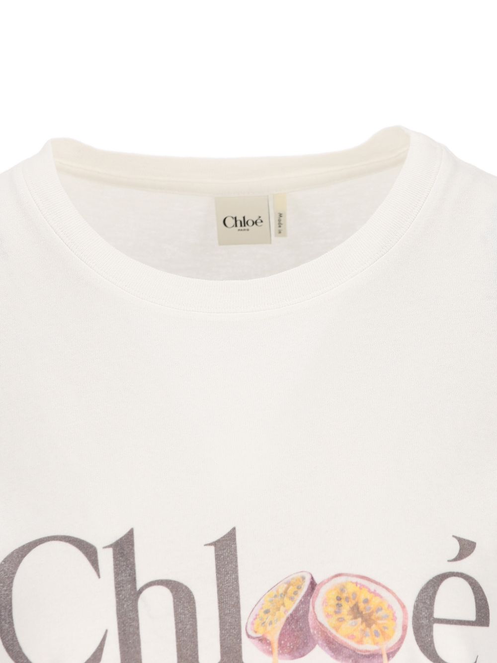 Chloé ChloÃ© Logo cotton t-shirt