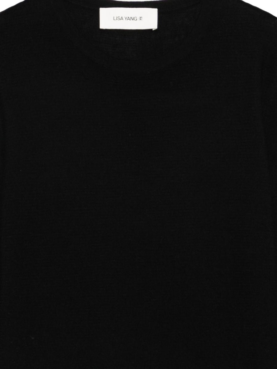 Lisa Yang Georgie Cashmere Sweater For Women Pure Luxury Everyday Layering Lightweight Warmth