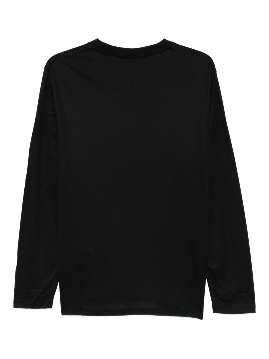 Emporio Armani Mens Lyocell Cotton Blend T Shirt With Discreet Logo Detail Premium Everyday Tee