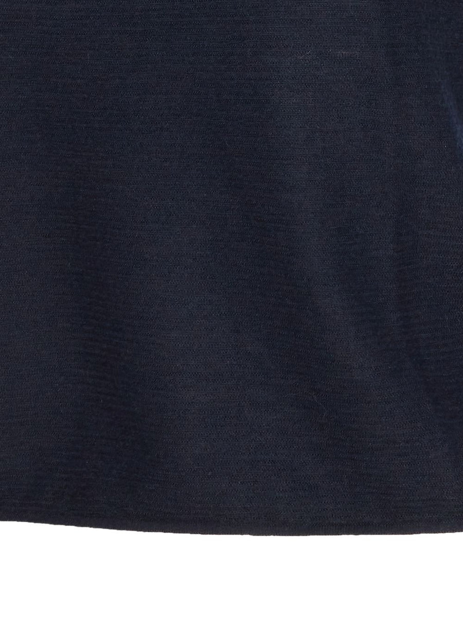 Lisa Yang Ira Cashmere T Shirt For Women Navy Crew Neck Luxury Everyday Wardrobe Staple
