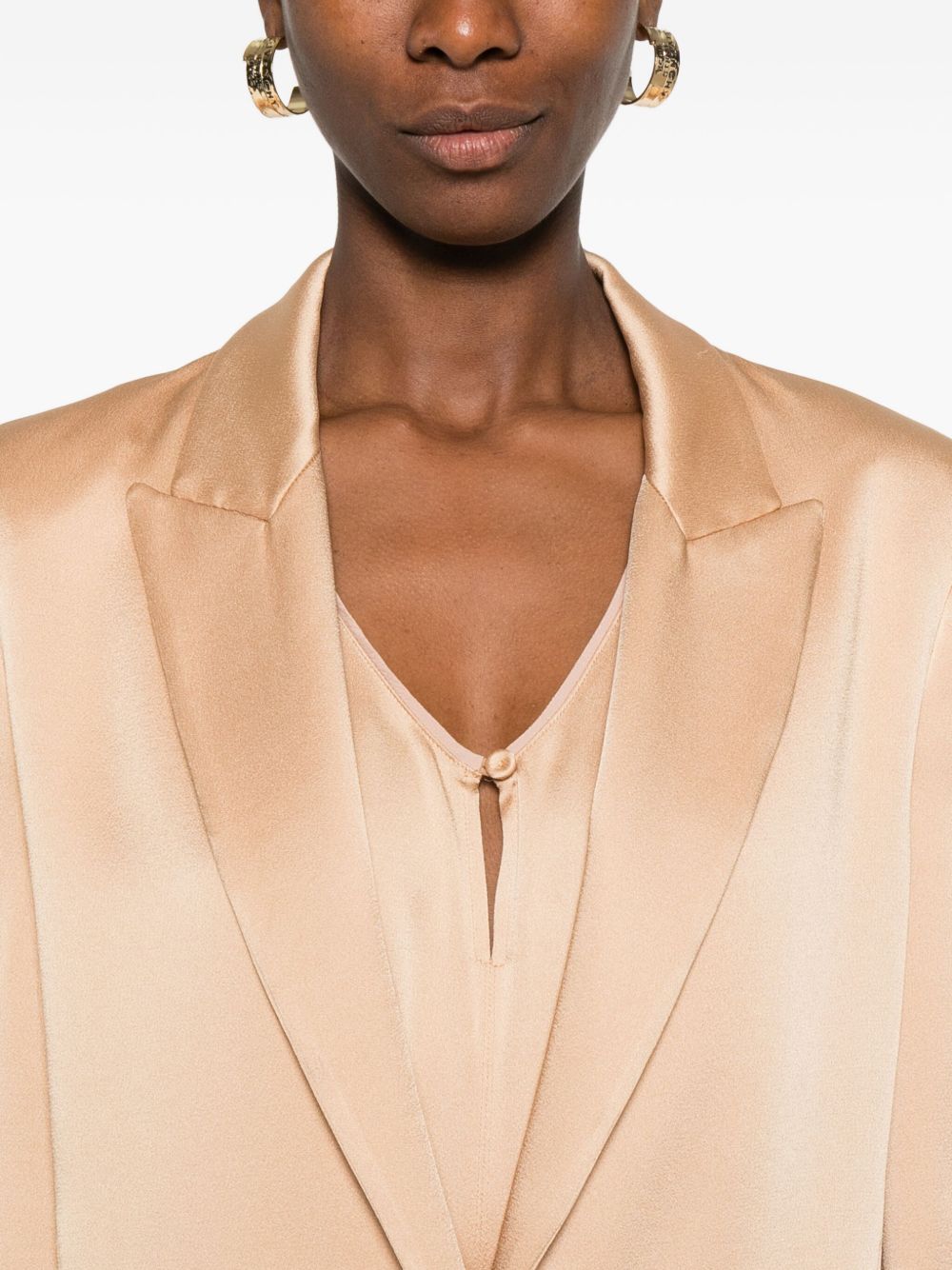 Forte Forte Single-breasted blazer jacket