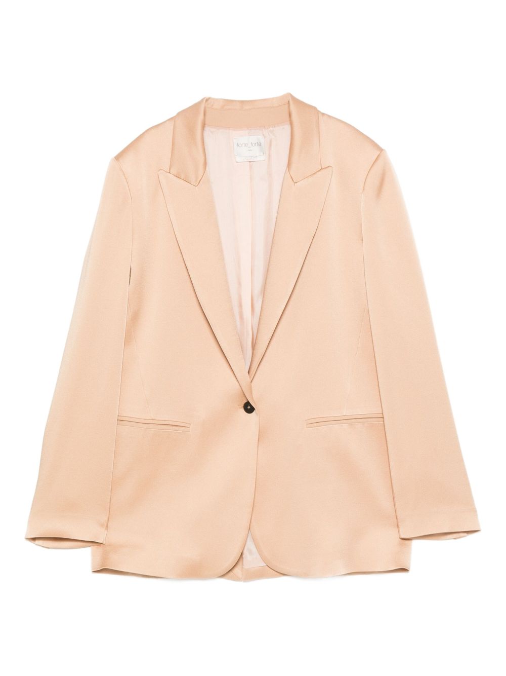 Forte Forte Single-breasted blazer jacket