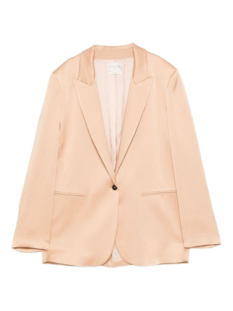 Forte Forte Single-breasted blazer jacket