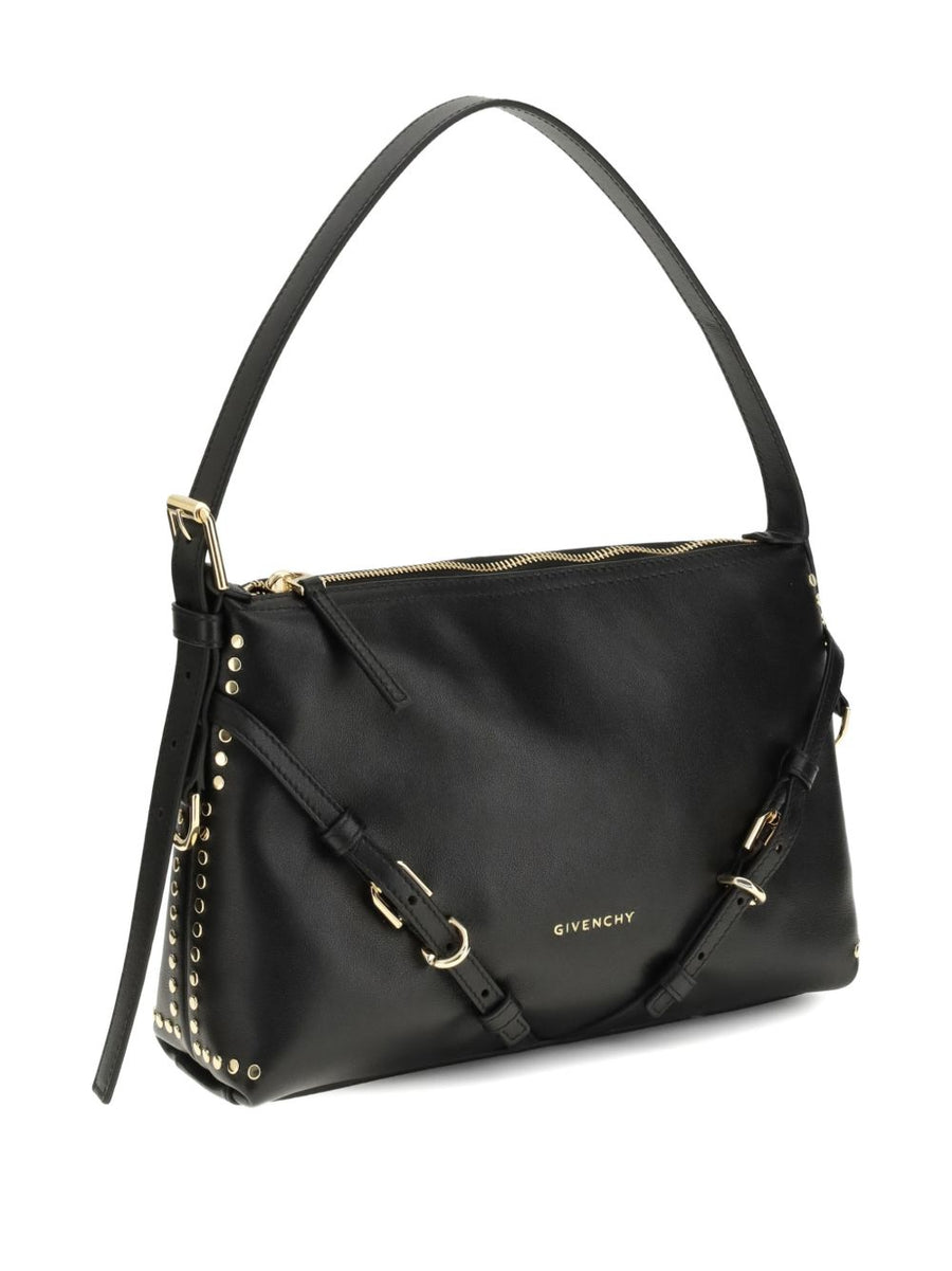Givenchy Mini Voyou Bag Leather With Studs For Women Rock Inspired Day To Night Crossbody