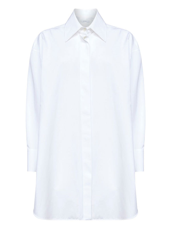 Givenchy Cotton Shirt For Women Timeless White 100 Percent Cotton Button Placket Versatile Officewear