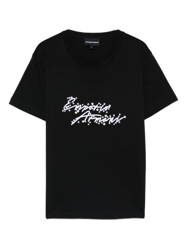 Emporio Armani Logo cotton t-shirt