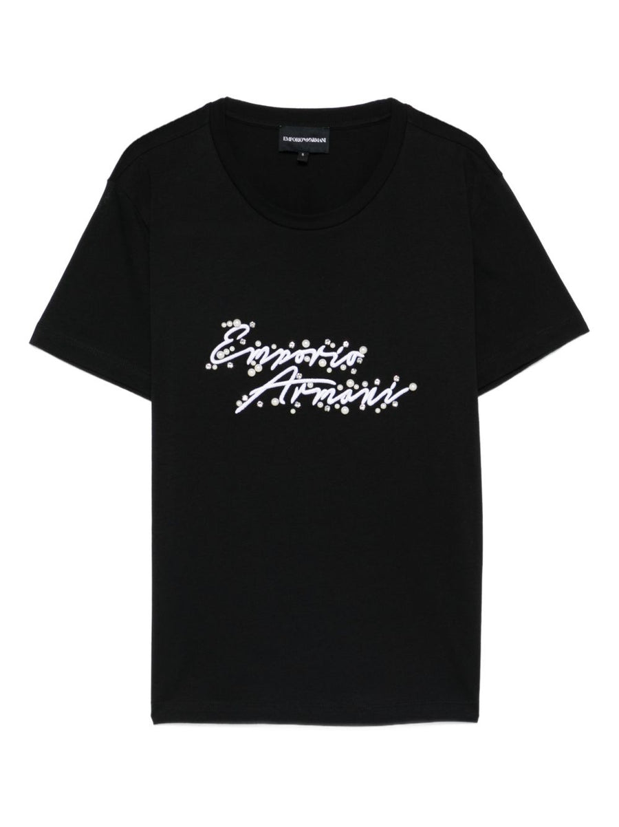 Emporio Armani Logo cotton t-shirt