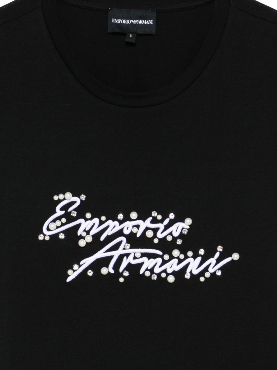 Emporio Armani Logo cotton t-shirt