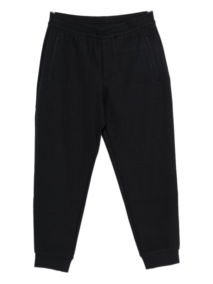 Emporio Armani Sweatpants For Men Luxury Cotton Blend With Lyocell Elastane And Elastic Waistband