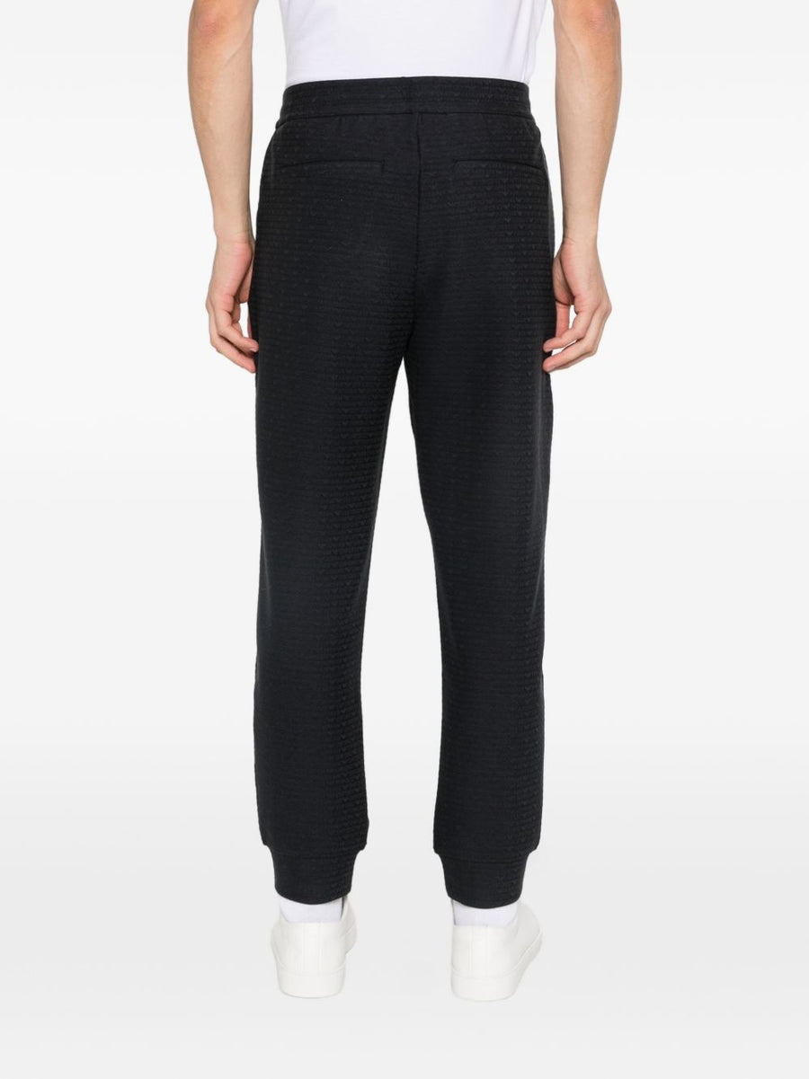 Emporio Armani Sweatpants For Men Luxury Cotton Blend With Lyocell Elastane And Elastic Waistband
