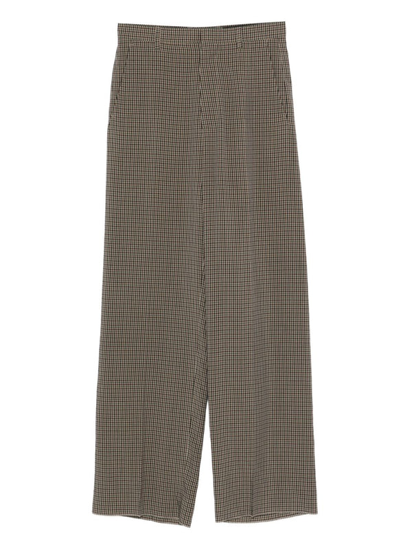 Balenciaga Checked Trousers