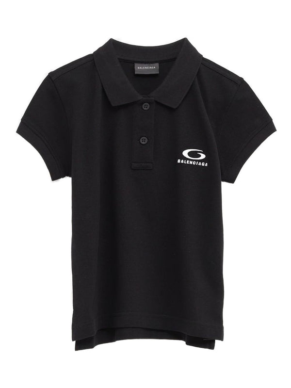 Balenciaga Logo Polo Shirt For Women 100 Percent Cotton Breathable Everyday Luxury Premium Quality