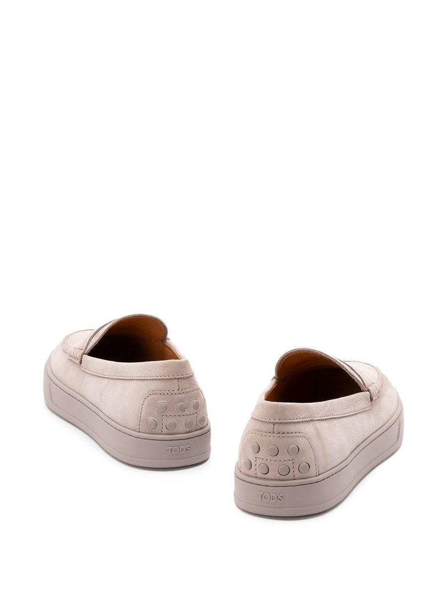 Tod's Suede Leather Loafers