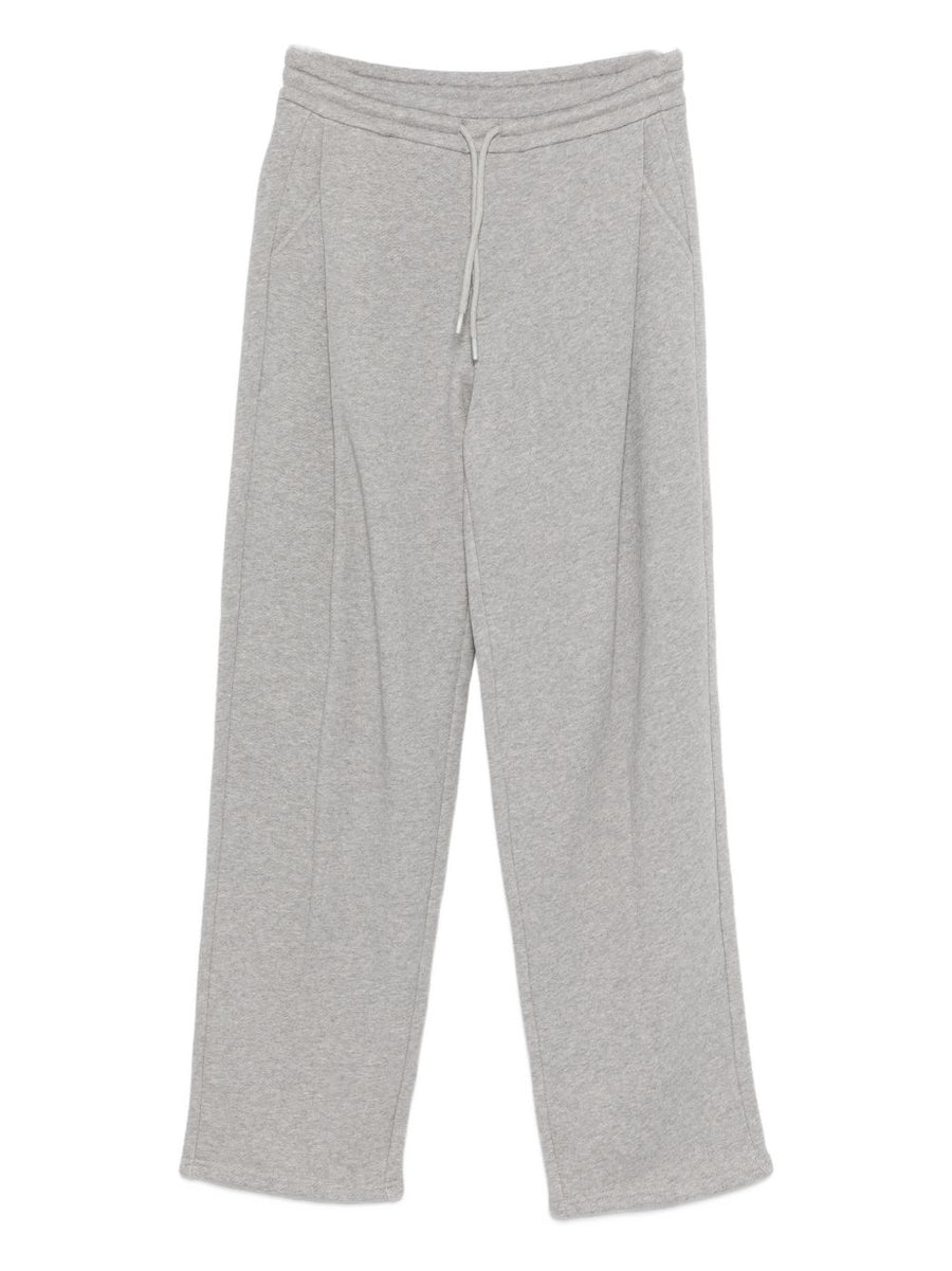 Emporio Armani Cotton Sweatpants For Men Grey Premium Luxury Comfort Straight Leg