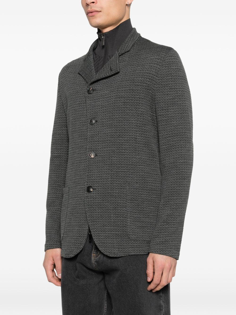Emporio Armani Wool blend blazer jacket