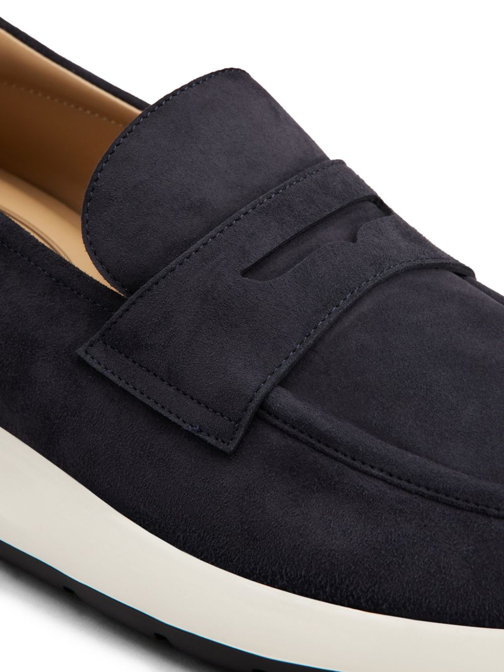 Tod'S Red Dot Sporty Loafers