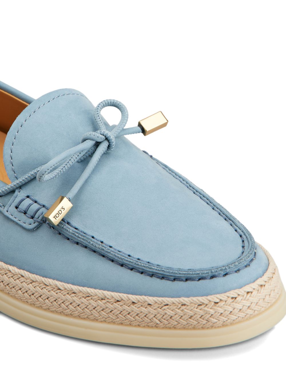 Tod'S Nubuck Moccasin Loafers