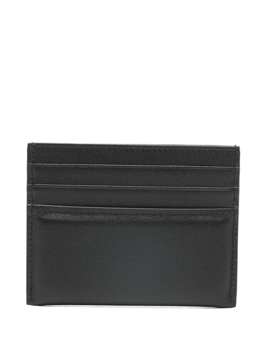 Givenchy Antigona Stamped Card Holder In Leather For Men Minimalist Luxury Black Calf Leather
