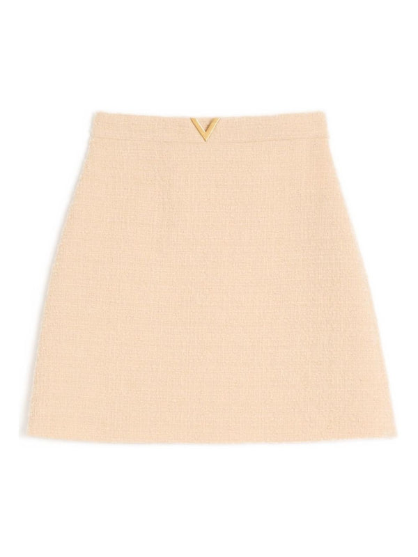 Valentino VLogo Signature wool skirt