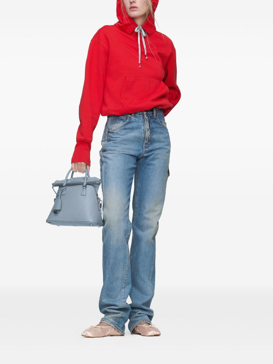 Maison Margiela Light Blue Denim Jeans For Women With Refined Straight Leg Fit And Everyday Versatility