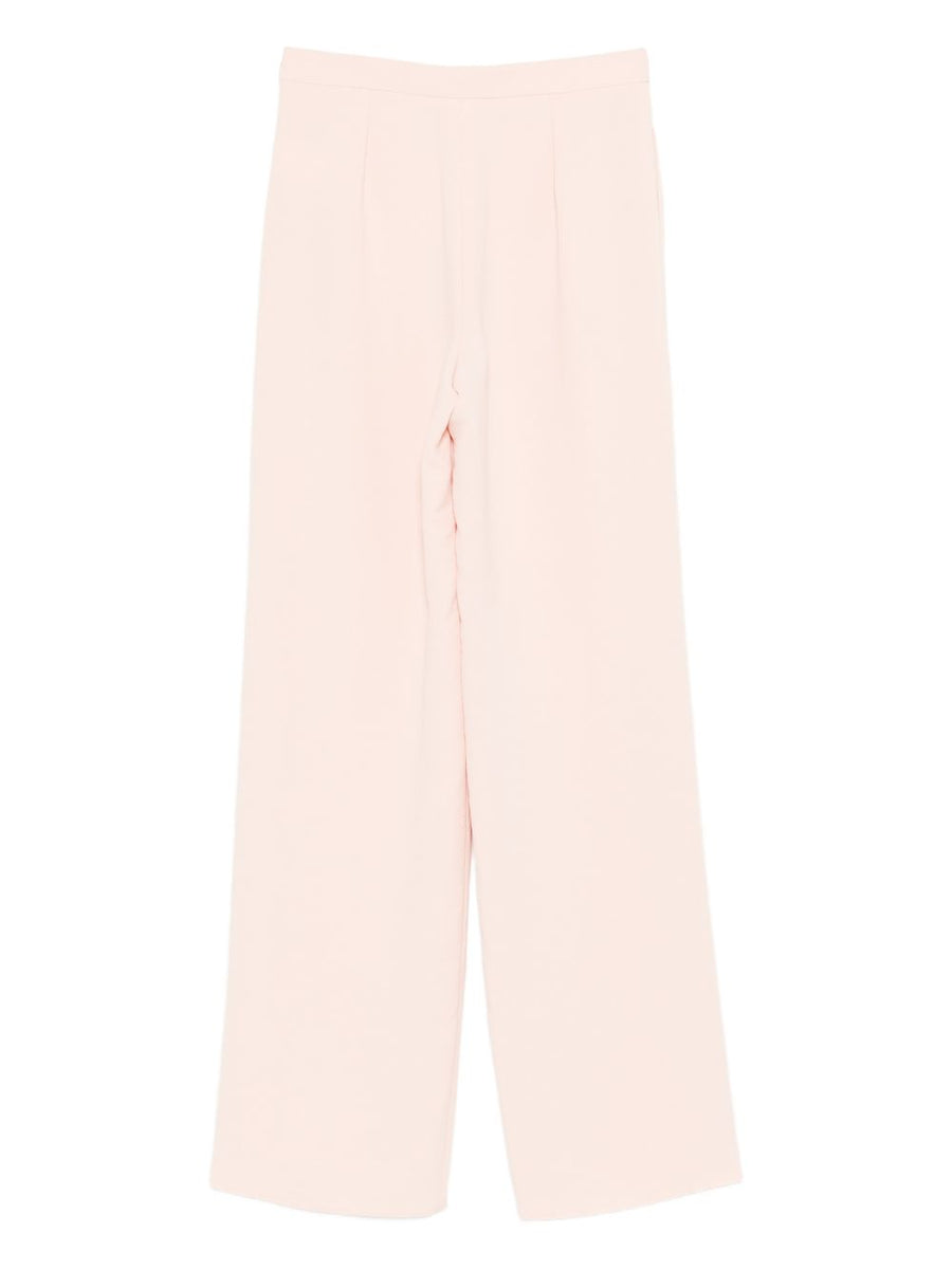 Elasticated Trousers By Emporio Armani For Women Wide Leg Comfort Elastic Waist Day To Night Chic