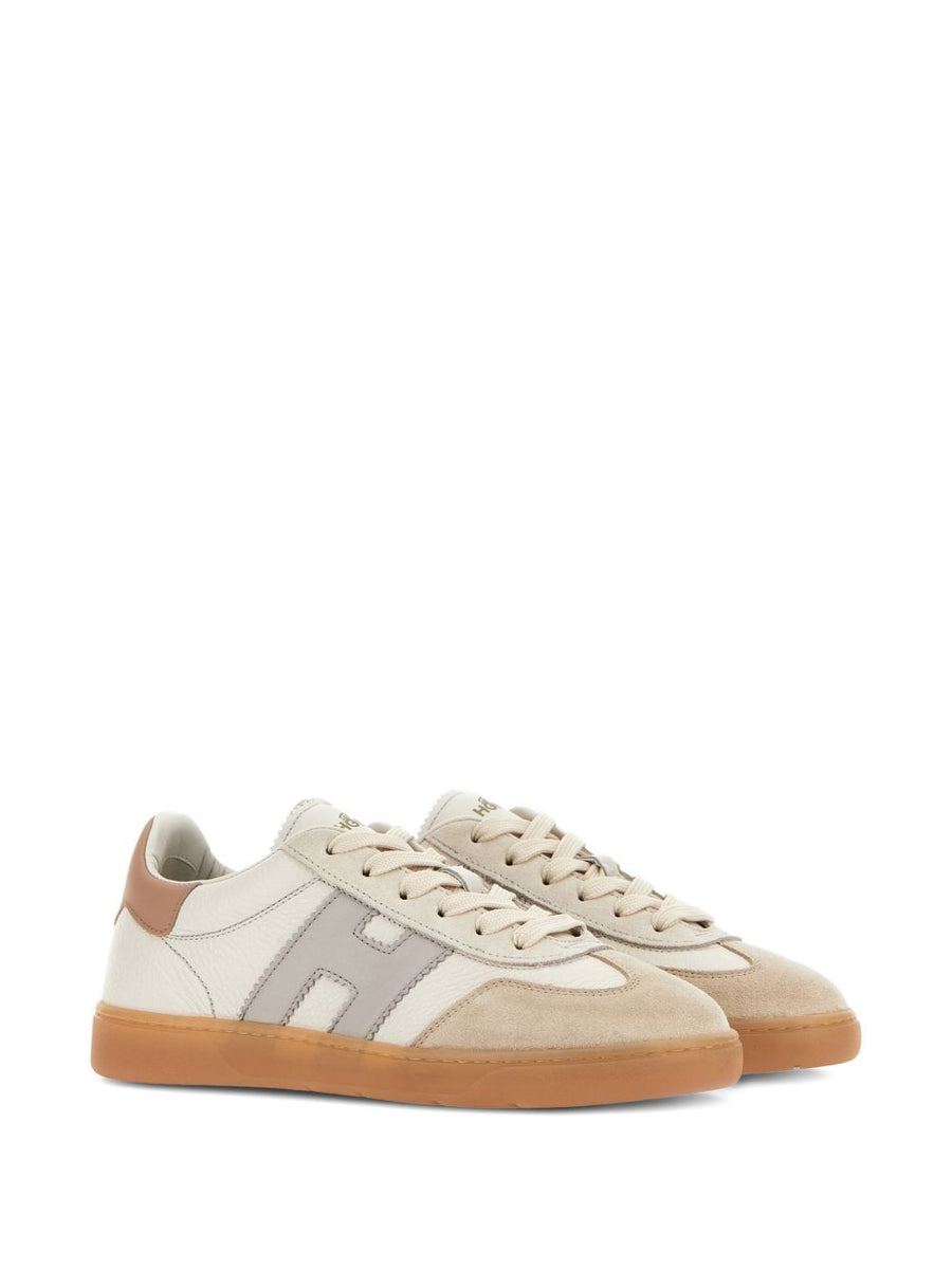 Hogan Cool Leather Sneakers For Women - White Calf Leather, Everyday Versatility And Style