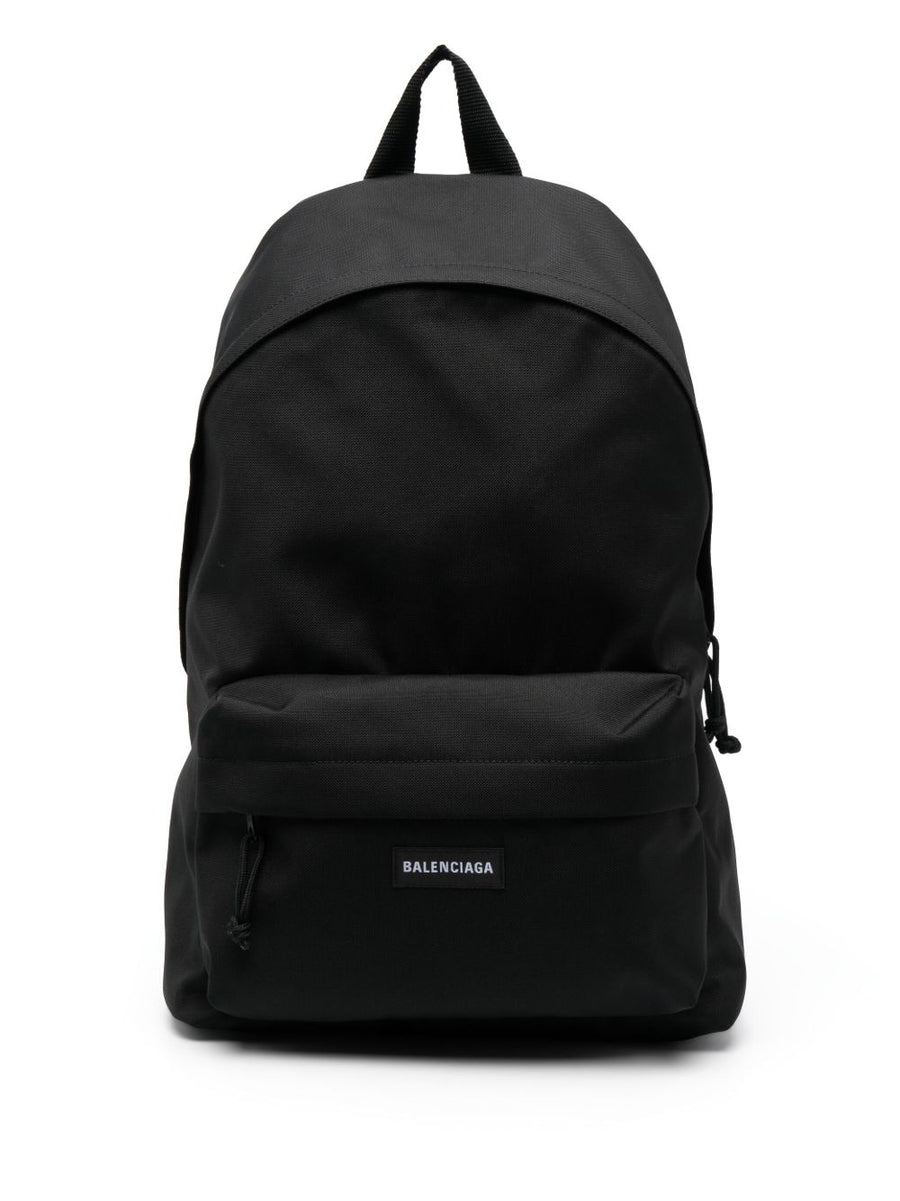 Balenciaga Explorer Backpack Recycled Nylon Luxury All Around Zip Front Pocket For Men Everyday