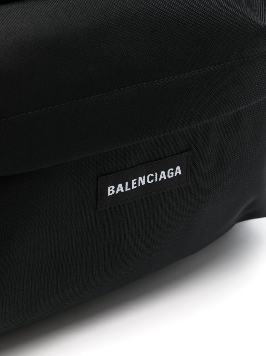 Balenciaga Explorer Backpack Recycled Nylon Luxury All Around Zip Front Pocket For Men Everyday