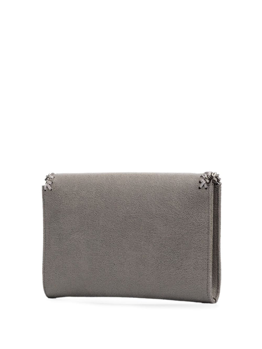 Stella McCartney Falabella Wallet On Chain Crossbody Bag Grey For Women Evening Elegance