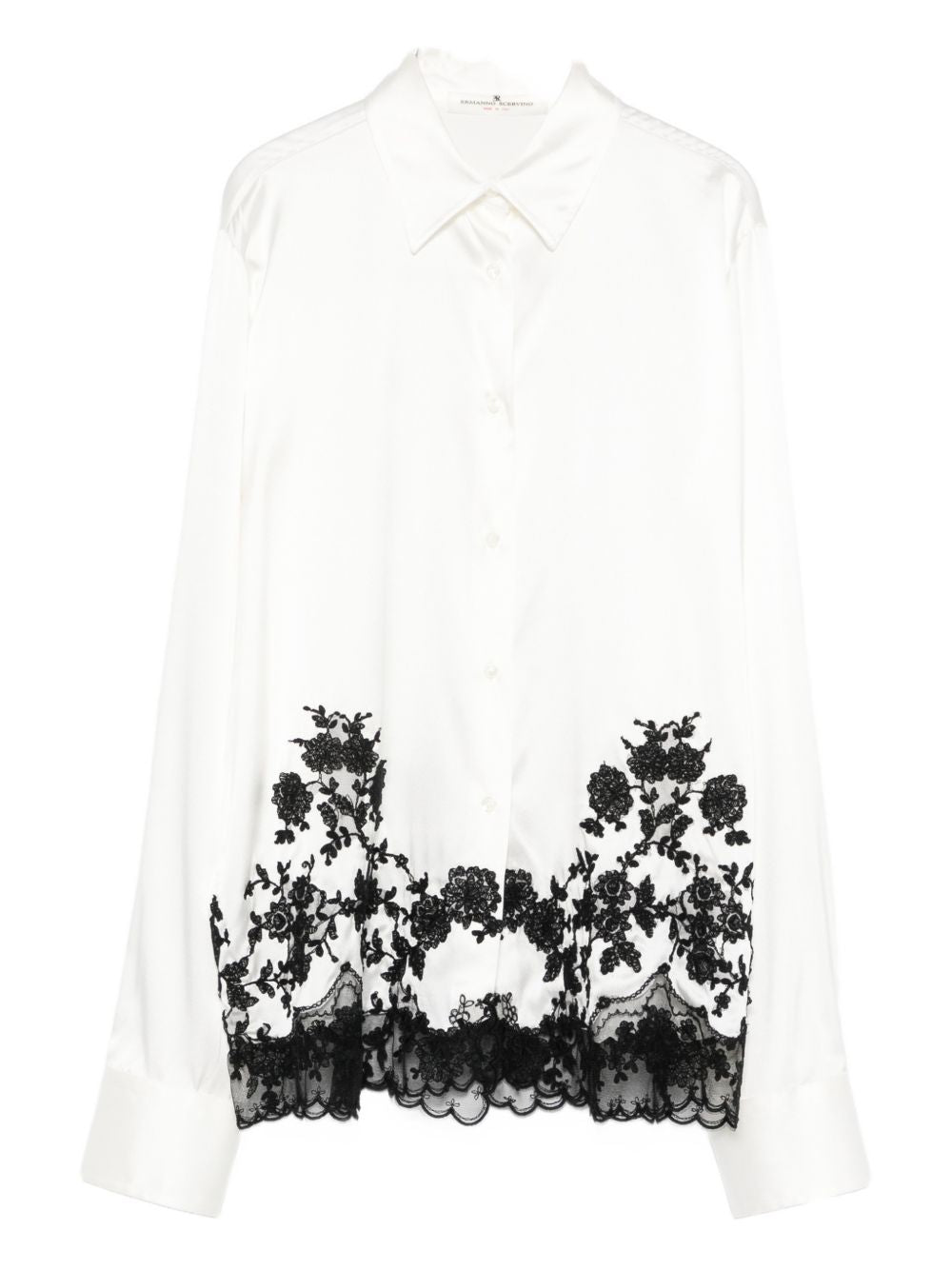 Ermanno Scervino Silk embroidered shirt