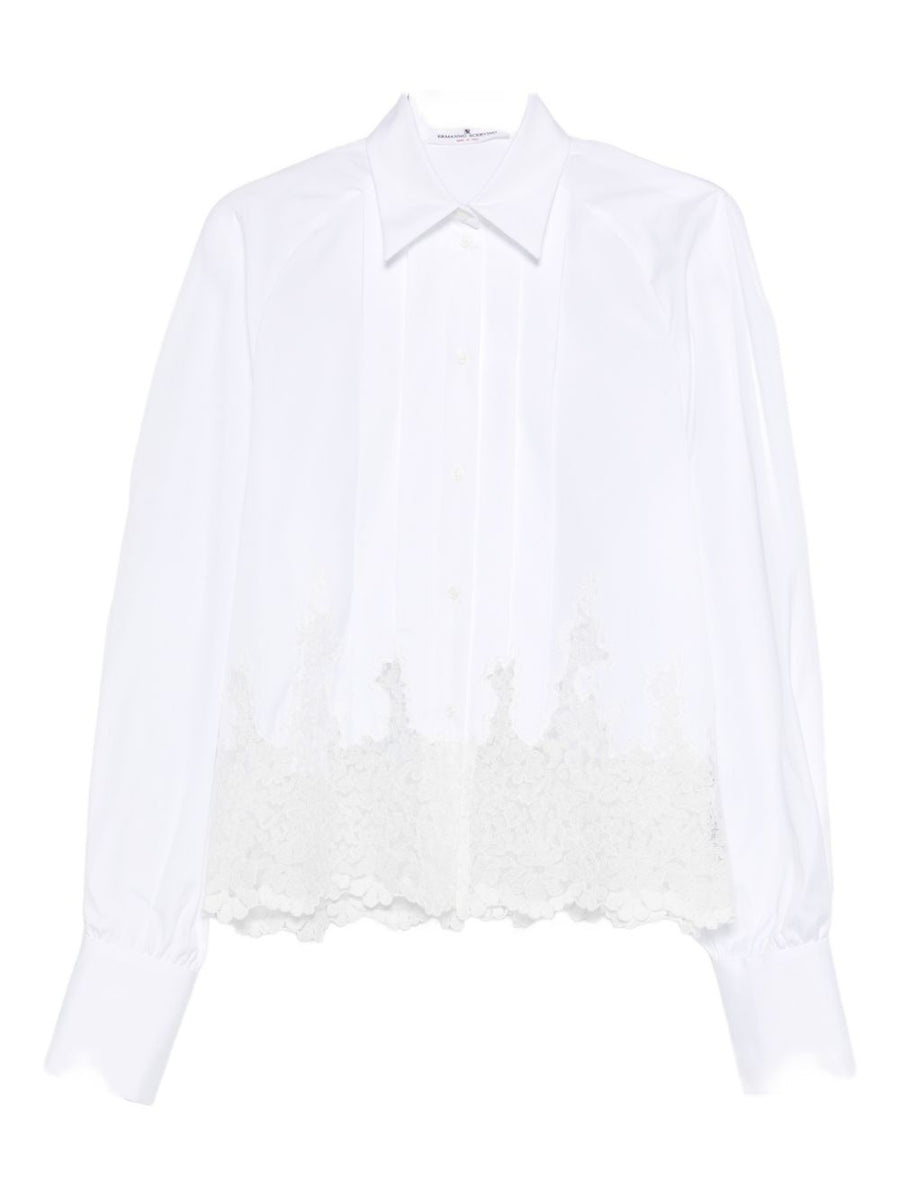Ermanno Scervino Cotton embroidered shirt