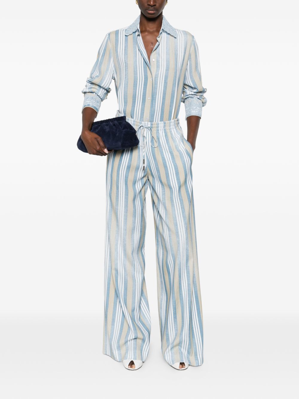 Ermanno Scervino Striped shirt