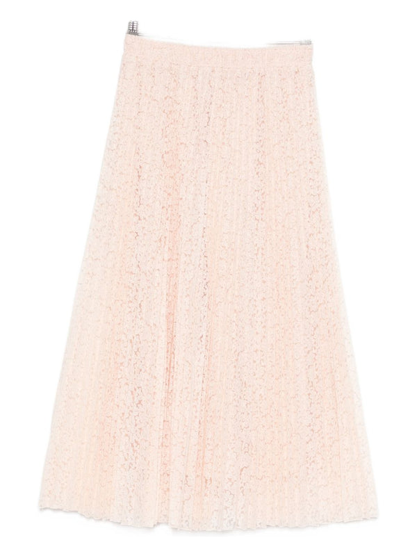 Ermanno Scervino Embroidered long skirt