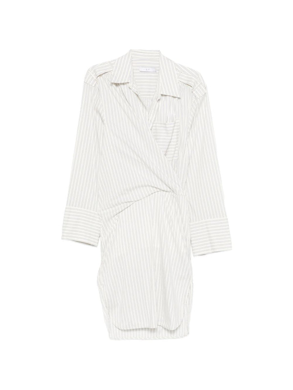 Iro Lazul striped cotton dress
