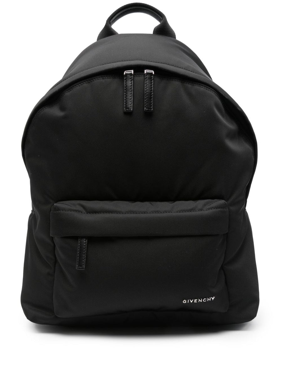Givenchy Essential U Nylon Backpack For Men With Double Zip Closure Front Pocket Everyday Use