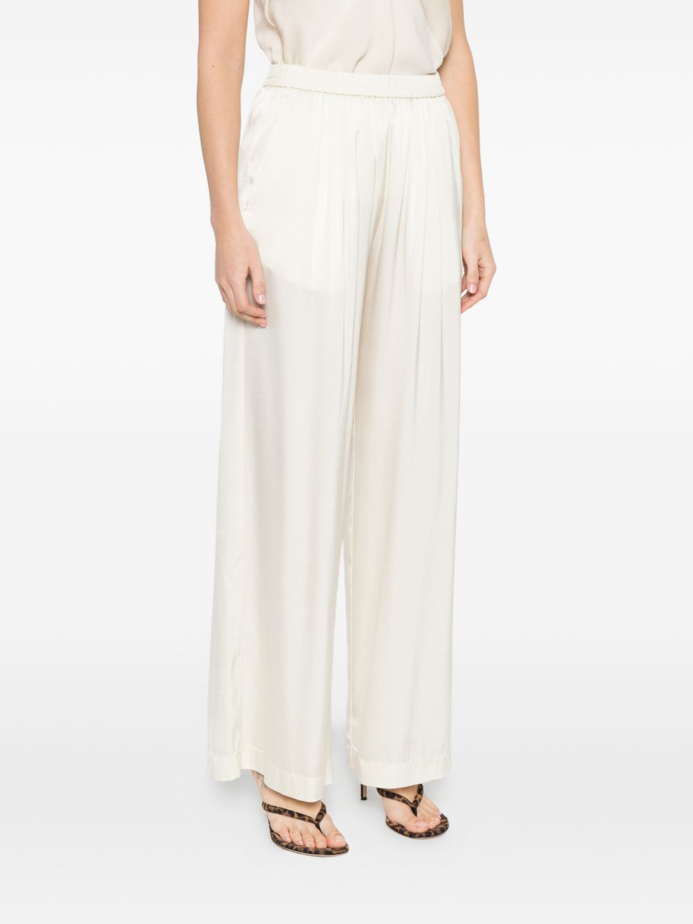 Forte Forte Silk satin trousers
