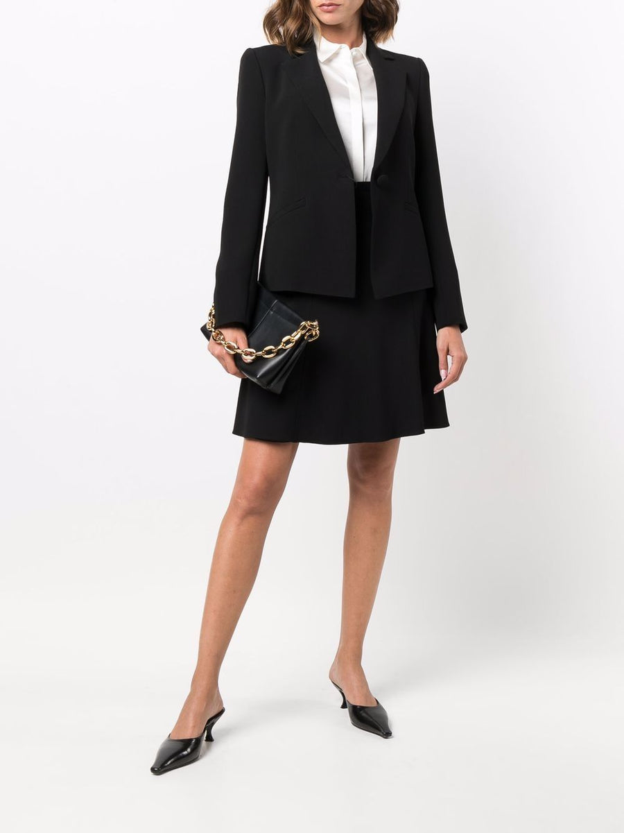 Emporio Armani Silk Shirt For Women White Silk Blend Long Sleeve Timeless Versatility For Work And Dressy Looks