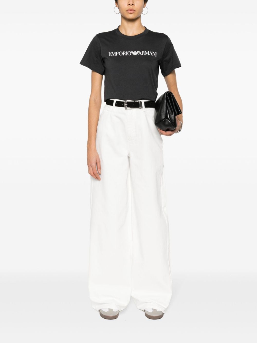 Emporio Armani Logo cotton t-shirt
