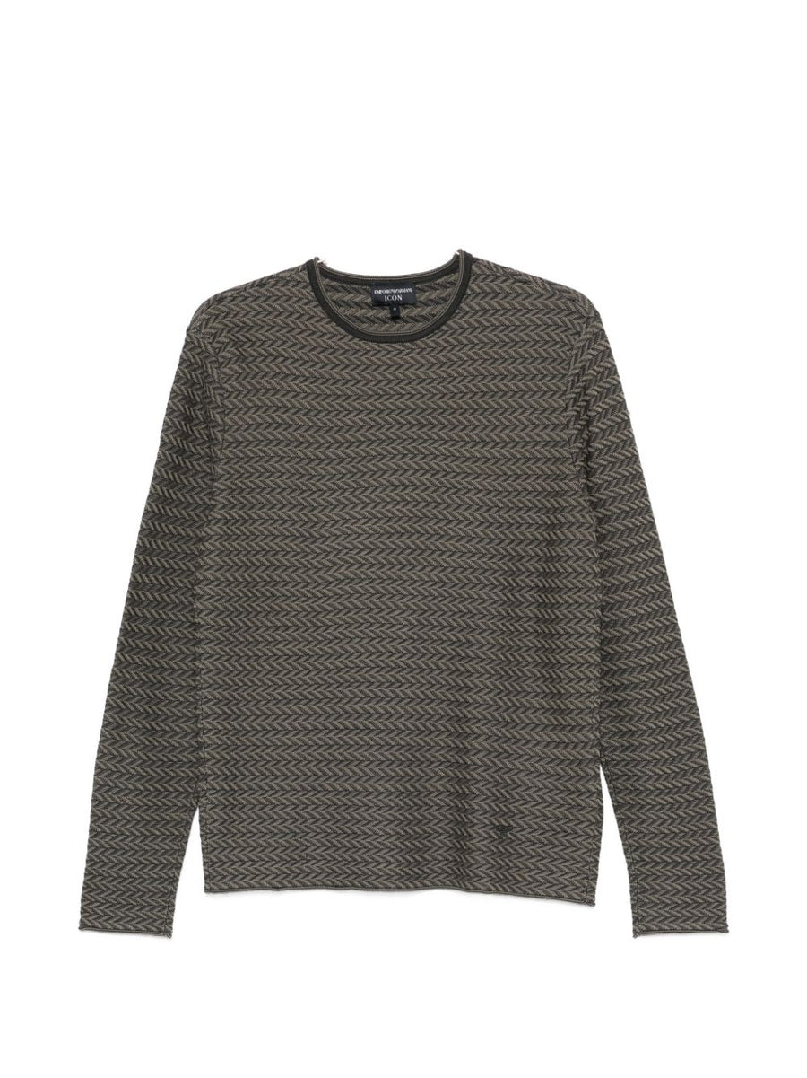 Emporio Armani Wool crewneck sweater
