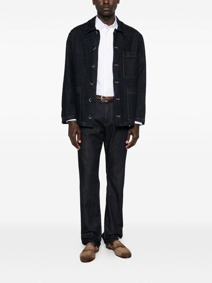 Paul Smith White 100 Percent Cotton Shirt For Men Premium Everyday Comfort And Style