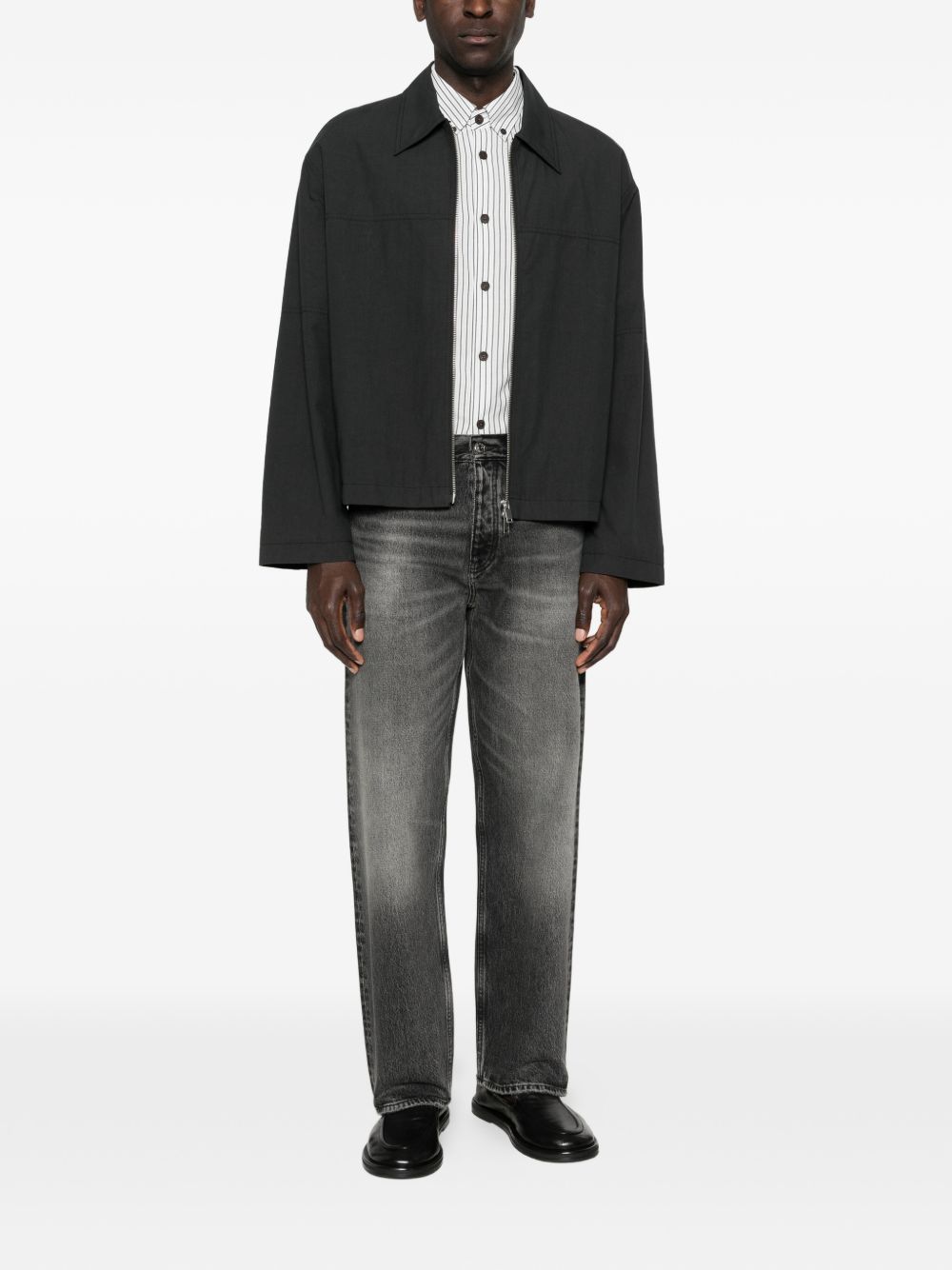 Emporio Armani Striped cotton shirt