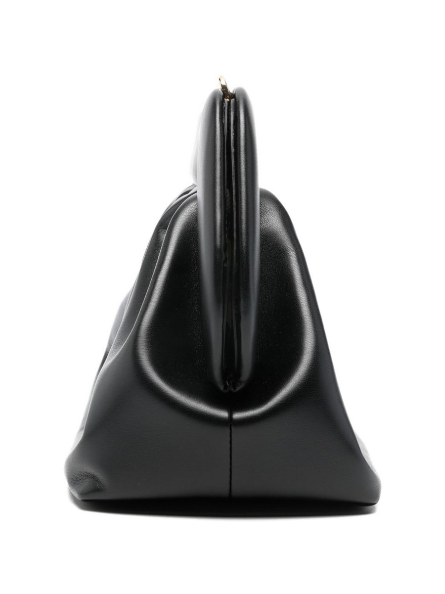 Themoire' Bios Vegan Leather Clutch For Women Sleek Eco Luxury With Ruched Detailing And Versatile Carry