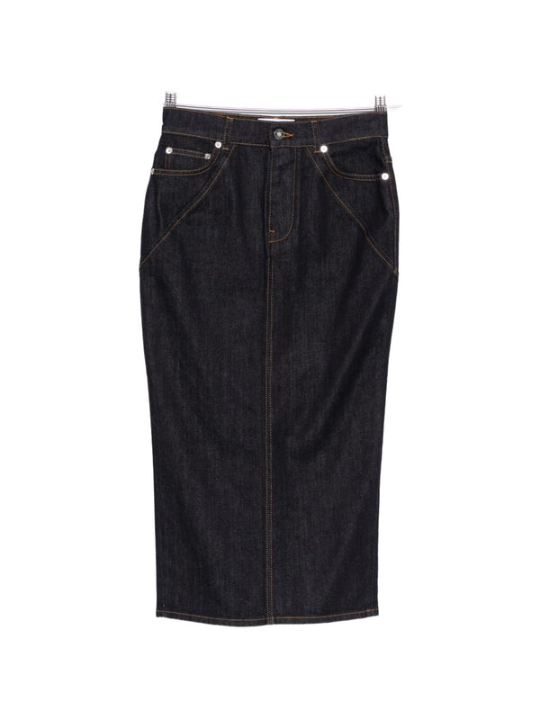 Givenchy Denim long skirt