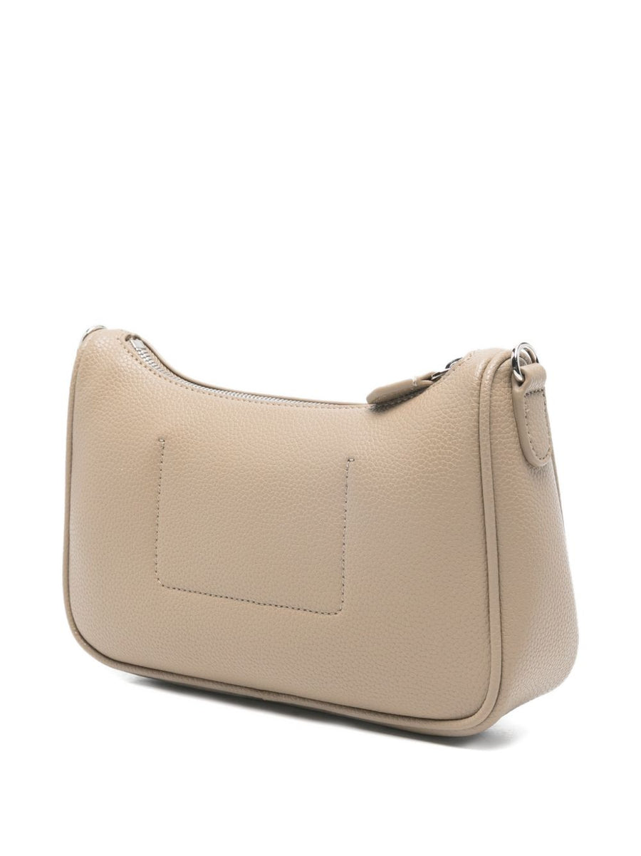 Emporio Armani Baguette Mini Shoulder Bag For Women Compact Handsfree City Carry Grey TPU