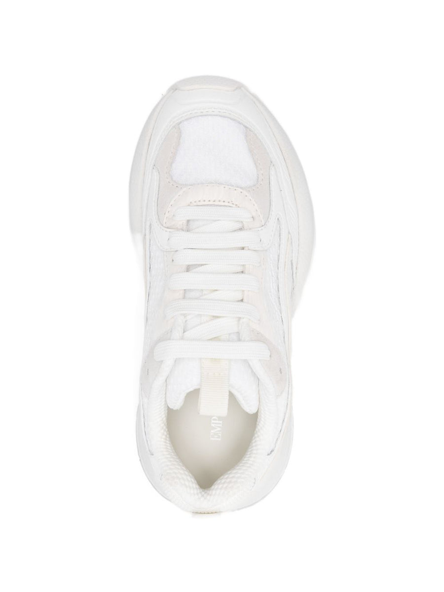 Emporio Armani Mesh Sneakers Women Breathable Luxury