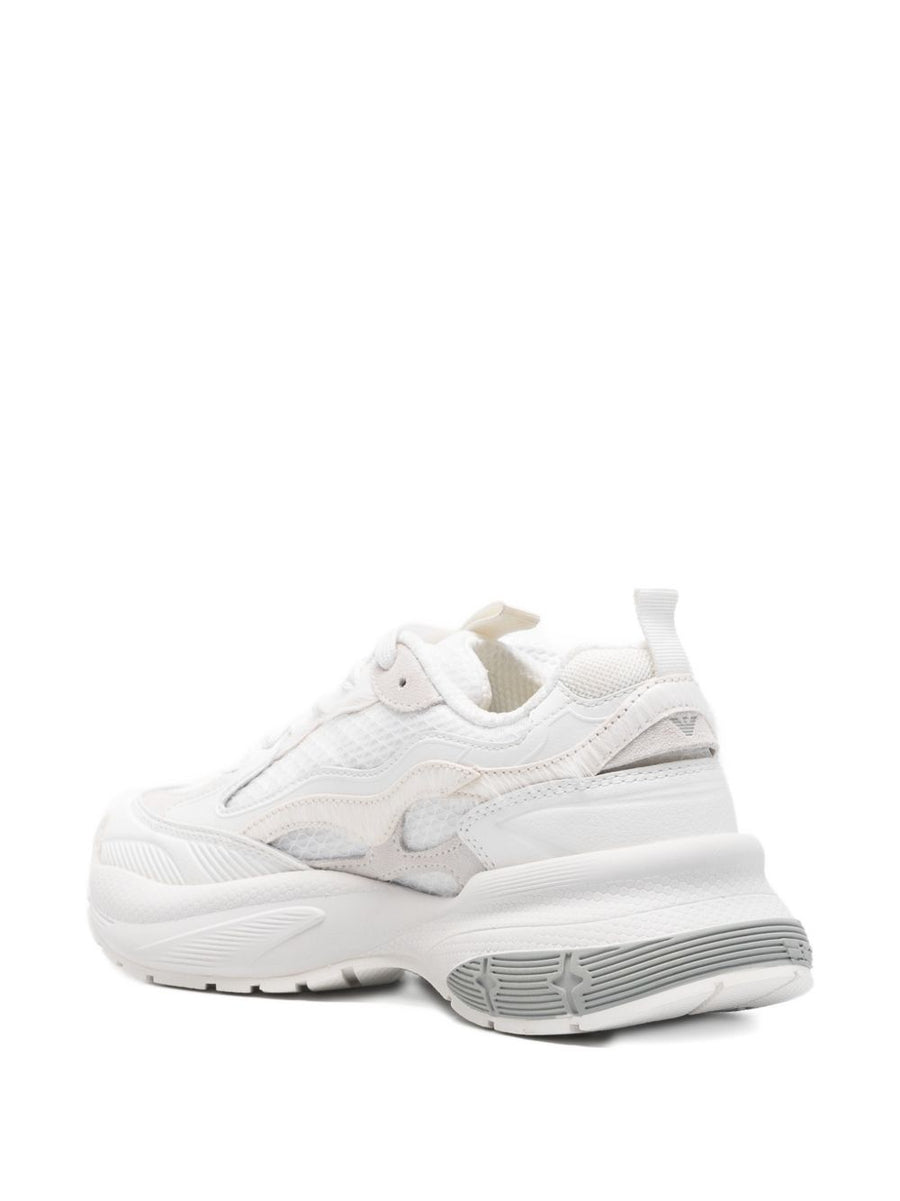 Emporio Armani Mesh Sneakers Women Breathable Luxury